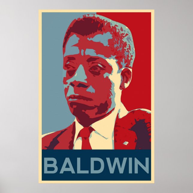 Affiche James Baldwin (Devant)