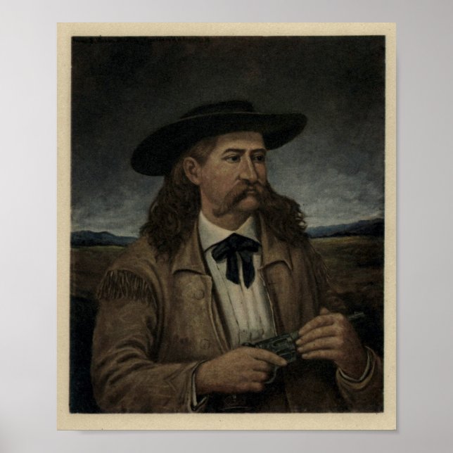 Affiche James Butler Wild Bill Hickok (Devant)