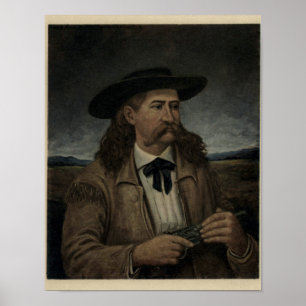Affiche James Butler Wild Bill Hickok