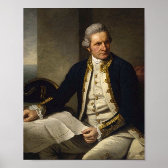 Affiche James Cook Portrait (Devant)