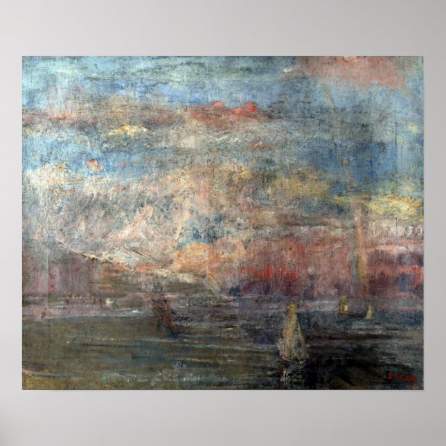 Affiche James Ensor After the Storm (Devant)