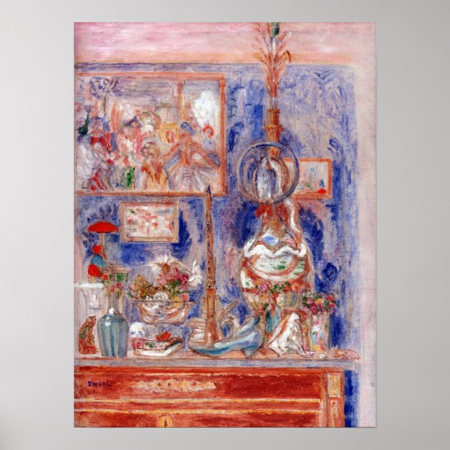 Affiche James Ensor Un bon coin chez moi (Devant)
