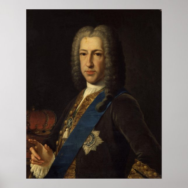 Affiche James Francis Edward Stuart par Anton Raphael Meng (Devant)
