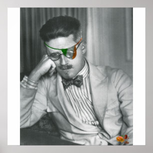 AFFICHE JAMES JOYCE PAR LE ROSE BURBANK
