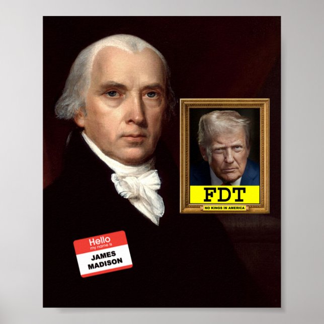 Affiche James Madison (Devant)