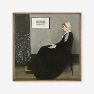 Affiche James McNeill Whistler Portrait La mère de Whistle