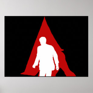 Affiche James Sunderland Pyramid Head Silent Hill
