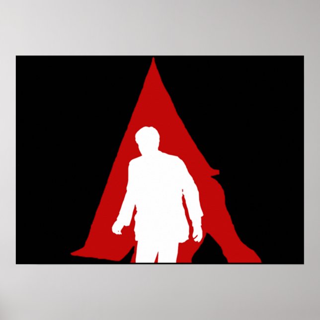 Affiche James Sunderland Pyramid Head Silent Hill (Devant)