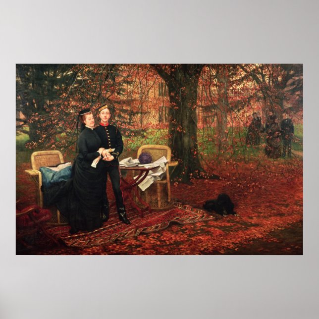 Affiche James Tissot | Empress Eugenie & Eugene-Louis Napo (Devant)