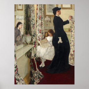 Affiche James Whistler - La Salle De Musique