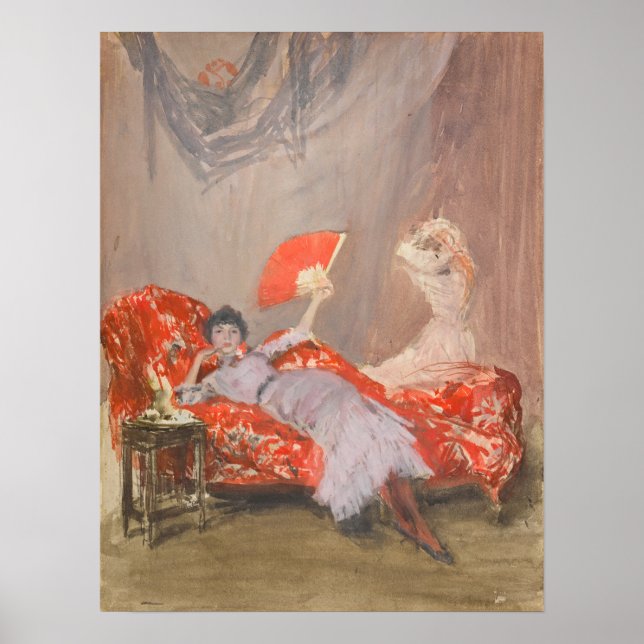 Affiche James Whistler - Milly Finch (Devant)