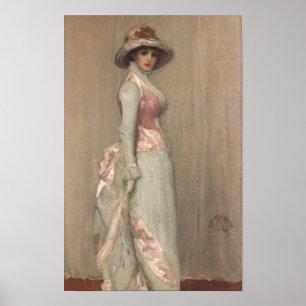 Affiche James Whistler - Portrait de Lady Meux