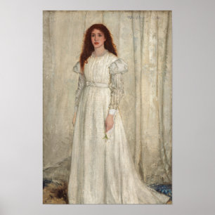 Affiche James Whistler - Symphonie en blanc n° 1
