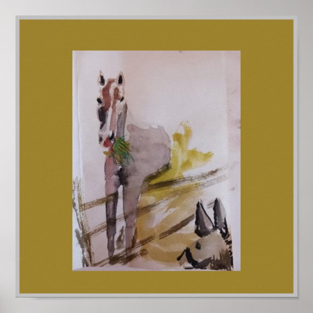 Affiche Jamie Baby racehorse jupe Penelope (Devant)