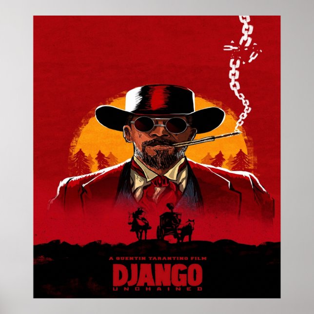 Affiche Jamie Django Foxx (Devant)