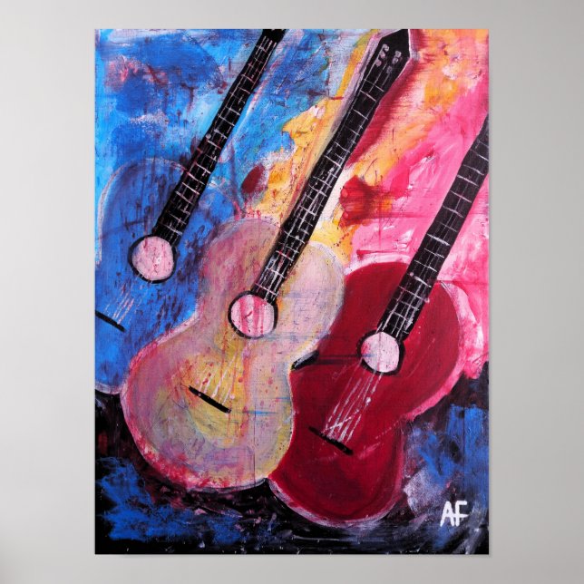 Affiche Jamming be Goode Peinture par Alfred Fox (Devant)