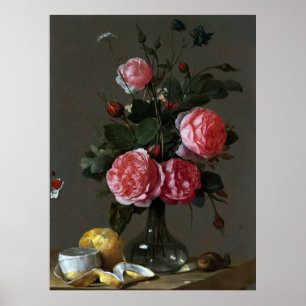 Affiche Jan Davidsz de Heem, Floral Still Life