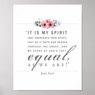 Affiche Jane Eyre - Comme Nous Sommes - Blanc