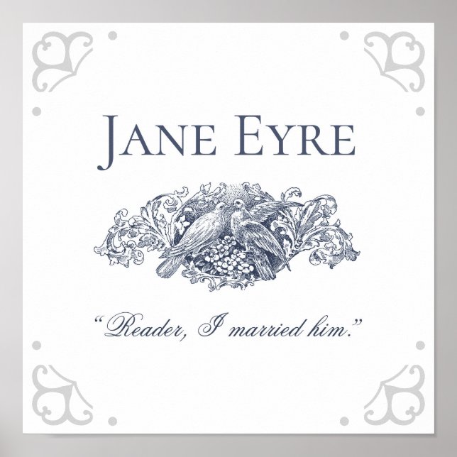 Affiche Jane Eyre - Lecteur Je L'Ai Marié - Doses (Devant)