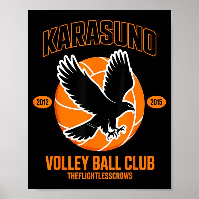 Affiche Japanese Anime Volleyball Club Karasunooo High  (Devant)