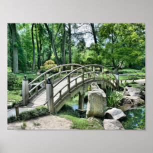 Affiche Japanese arc bridge