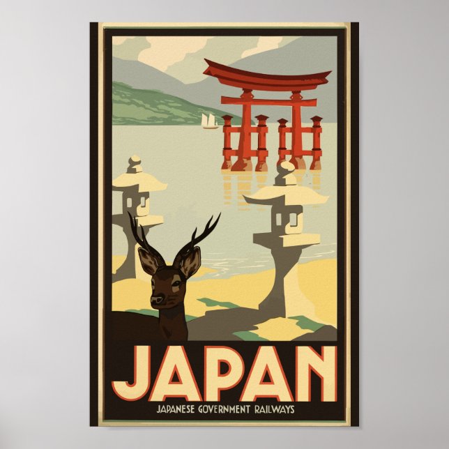 Affiche Japanese Government Railways Travel (Devant)