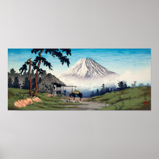 Affiche Japanese Mt. Fuji vintage design art ポスター