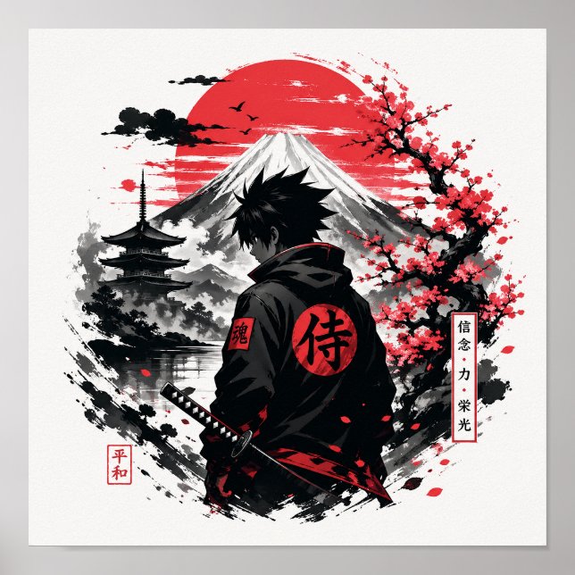 Affiche Japon Anime (Devant)