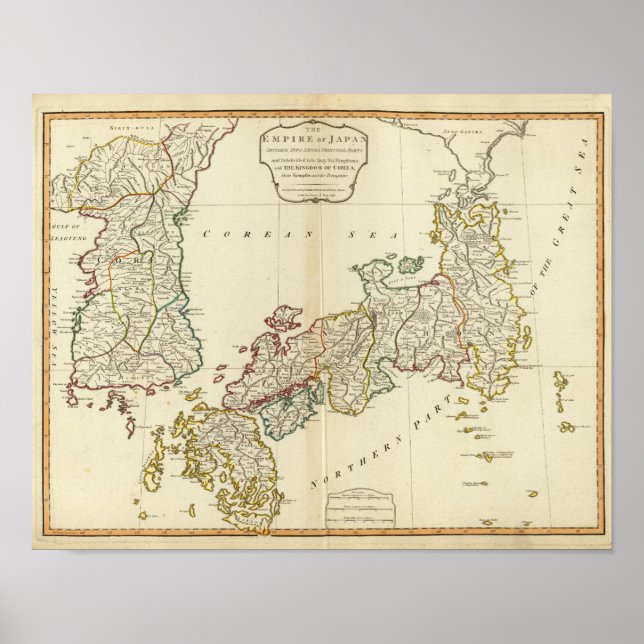 Affiche Japon, Corée (Devant)