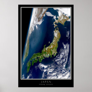 Affiche Japon de l'espace