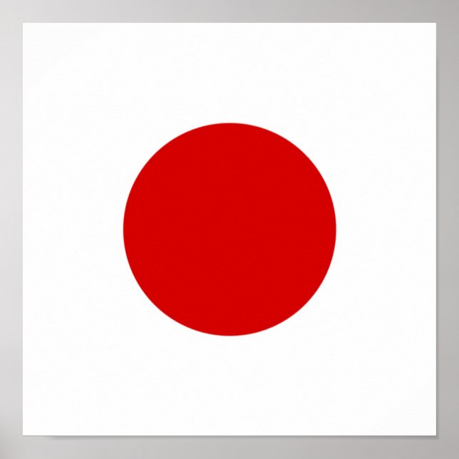 Affiche Japon Drapeau Japon Pays Fierté Accueil Ethnicité (Devant)