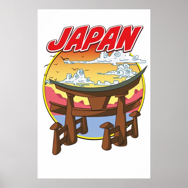 Affiche Japon Tori (Devant)