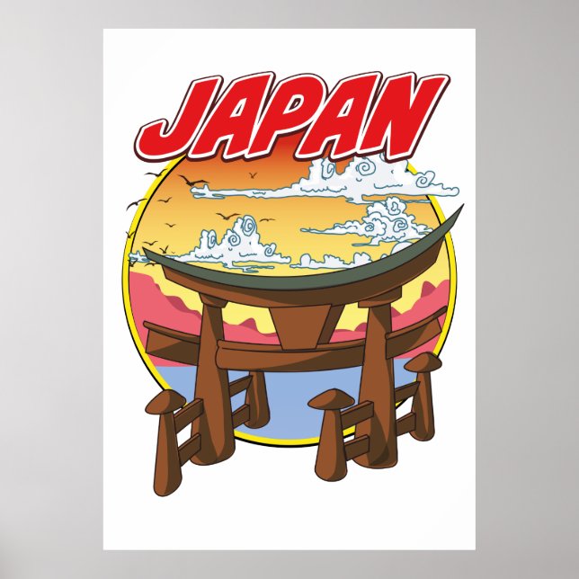 Affiche Japon Tori (Devant)