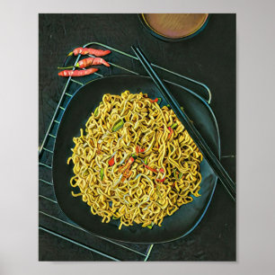 Affiche Japonais Amateurs de fruits