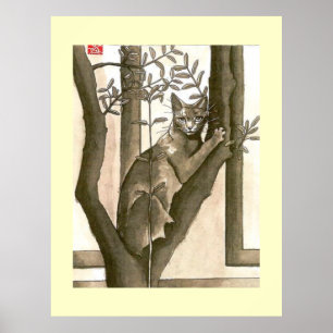 affiche japonaise conversation