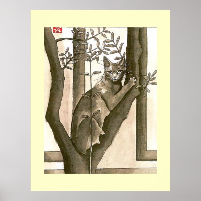 affiche japonaise conversation (Devant)