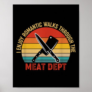 Affiche J'Apprécie Les Promenades Romantiques À Travers Le