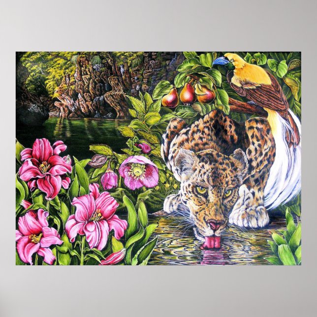 Affiche Jardin Alidas (Devant)