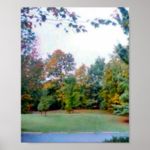 Affiche Jardin arrière