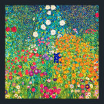 Affiche Jardin aux fleurs, Gustav Klimt<br><div class="desc">Gustav Klimt (14 juillet 1862 - 6 février 1918) était un peintre symboliste autrichien et l'un des membres les plus importants du mouvement de sécession de Vienne. Klimt est réputé pour ses peintures, ses peintures murales, ses croquis et autres objets d'art. En plus de ses oeuvres figuratives, qui comprennent des...</div>