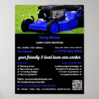 Jardin Bleu Pelouse-Mower, Services d'entretien de