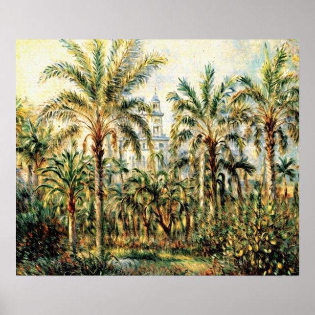 Affiche Jardin Bordighera (Devant)