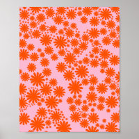 Jardin Daisy 03 Orange Et Rose