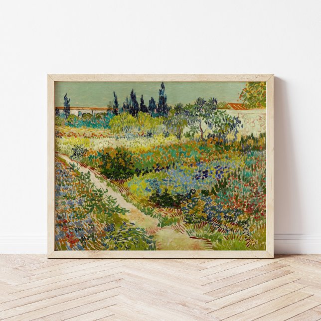 Affiche Jardin d'Arles | Vincent Van Gogh (Créateur téléchargé)