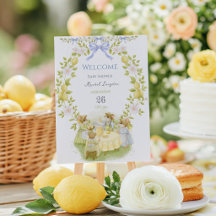 Jardin de Citrons avec Souris Bienvenue