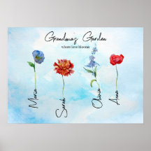 Jardin de Grandmas | Personnalisation de l'art fam