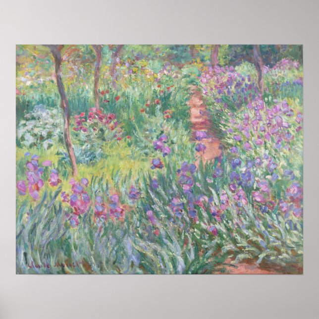 Affiche Jardin de l’artiste à Giverny (1900) (Devant)