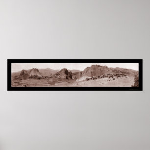 Affiche Jardin de la photo 1913 des dieux Co