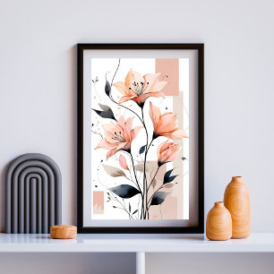 Affiche Jardin de Pavots Murmurants
