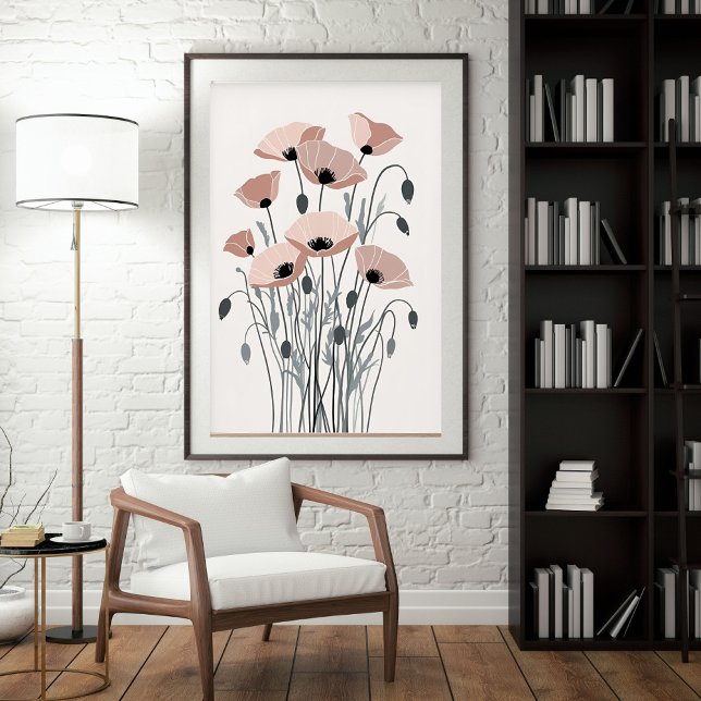 Affiche Jardin de Pavots Vintage XXIII – Déclaration Botan (Créateur téléchargé)